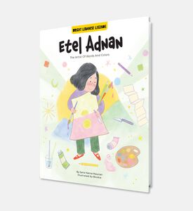 Bright Lebanese Legends Book Etel Adnan English, Packshot View