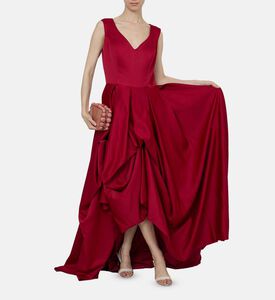 Gathered Detail Long Dress