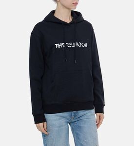 هودي بجيب أمامي وطبعة شعار