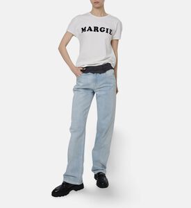 MM6 Button Closure Regular-fit Pants, Model View