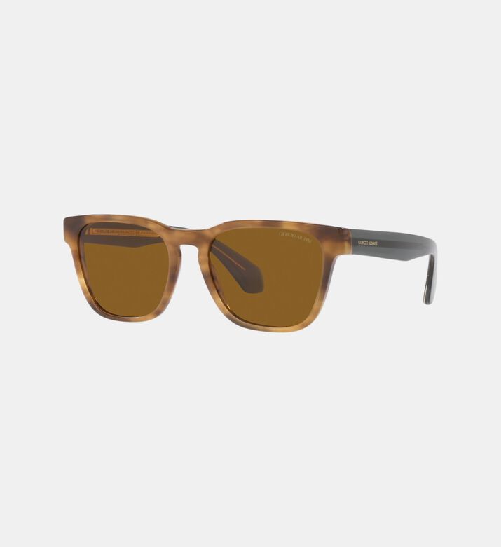 Rectangle Full-rim Sunglasses 55