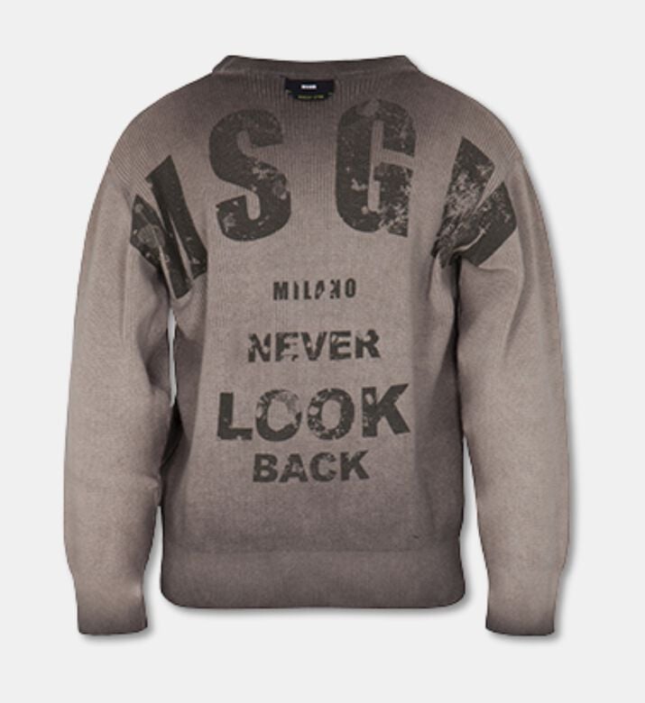 MSGM Jumper Washed, Packshot View