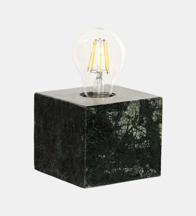 Marble Square Table Lamp