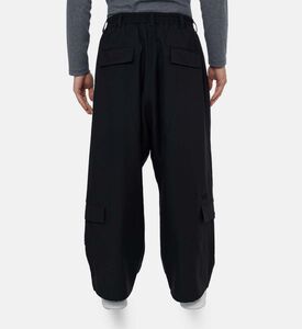 Y-3 Drawstring Waist Wide-leg Pants, Model View