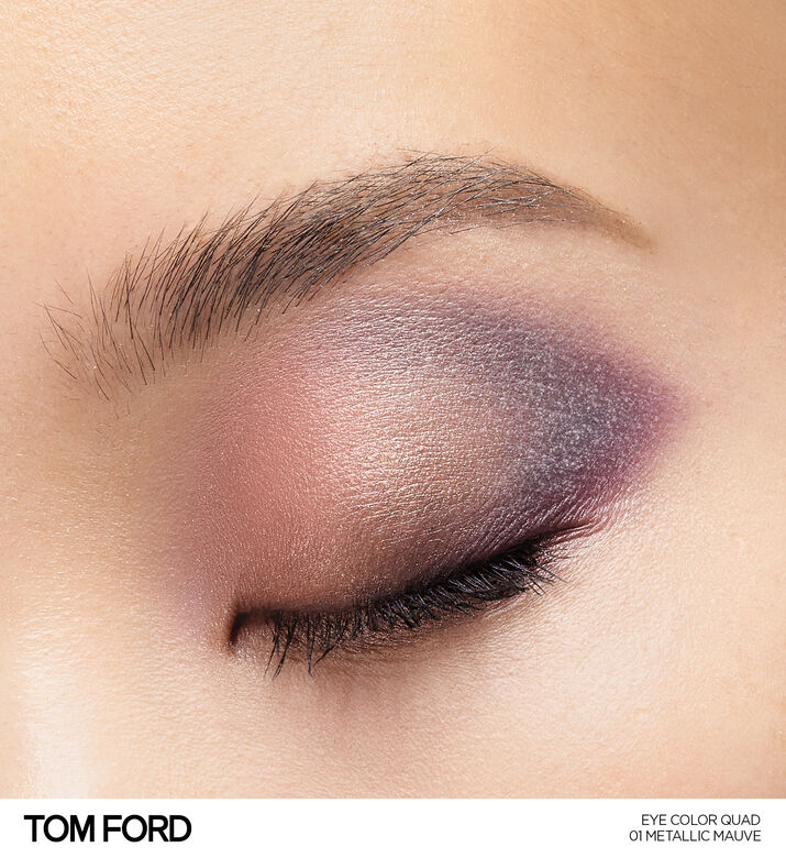 Tom Ford Eyeshadow Runway Quad Powder, Metallic-mauve, Packshot View