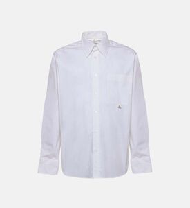 Cotton Detachable Collar Shirt