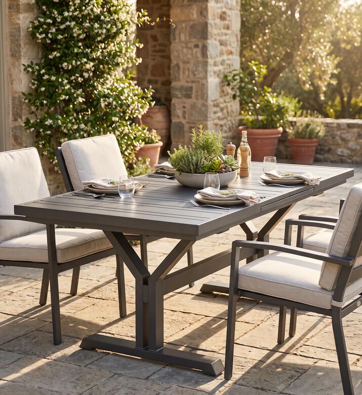 Home Deco and More Tiffany Extendable Dining Table, Packshot View
