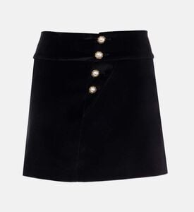 Donald High-waisted Side Button Skirt Donald High-waisted Side Button Skirt