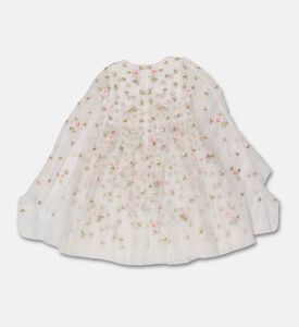 Needle & Thread Dress Bloom, White, 6y, Packshot View