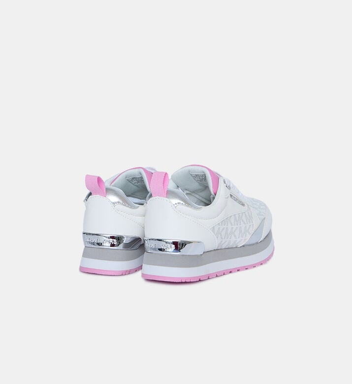 Monogram Pattern Lace-up Sneakers Monogram Pattern Lace-up Sneakers