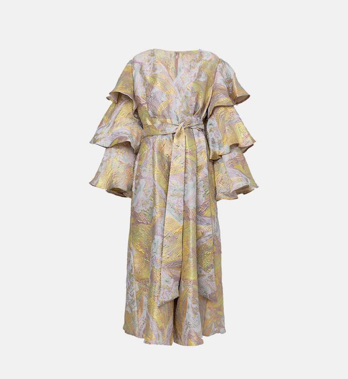 All-over Print Long-sleeve Jumpsuit All-over Print Long-sleeve Jumpsuit