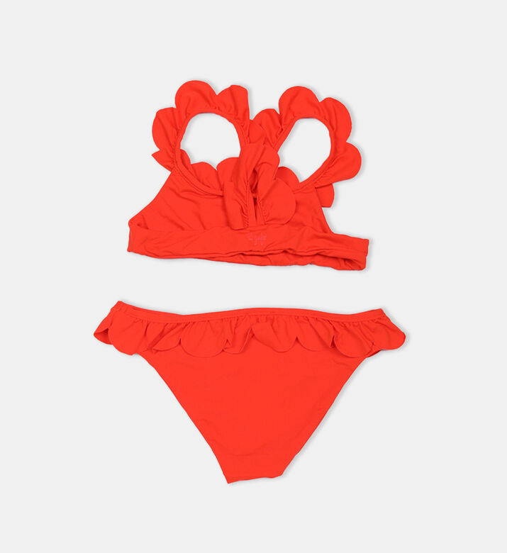 طقم بيكيني مكشكش للبنات الصغيرات طقم بيكيني مكشكش للبنات الصغيرات