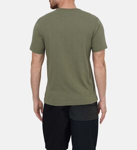 تيشيرت تاور القصير الأكمام بنقشة نمر وتنين