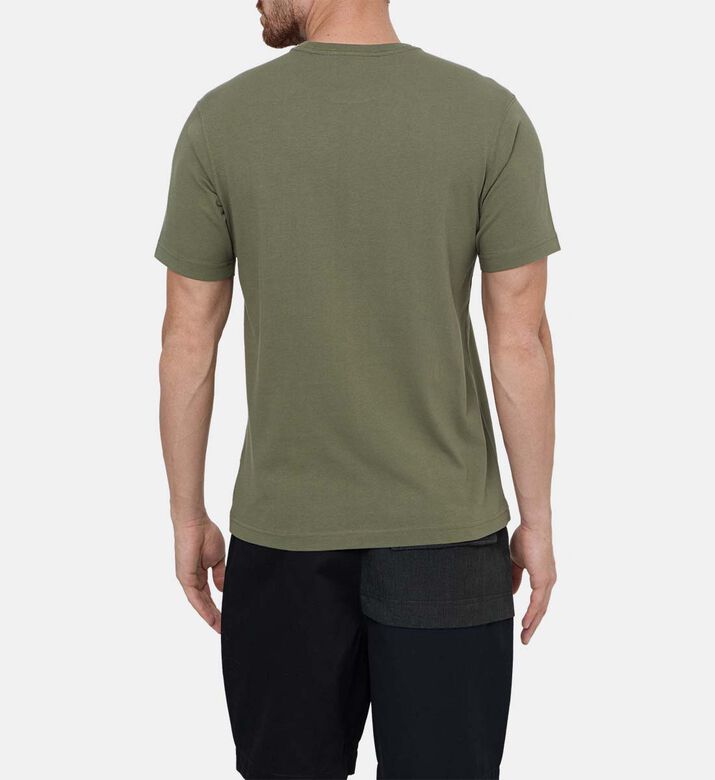 تيشيرت تاور القصير الأكمام بنقشة نمر وتنين