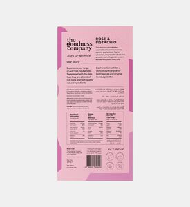 Rose & Pistachio Chocolate Bar