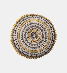 وسادة بوم بوم مطرزة من غادي