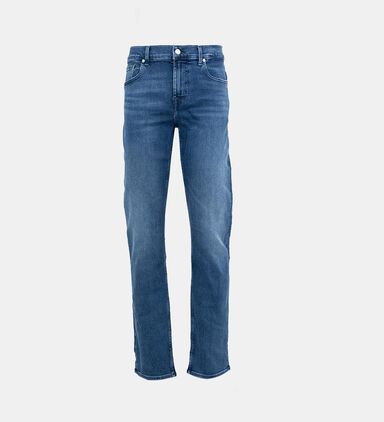 Straight-leg Washed Pants