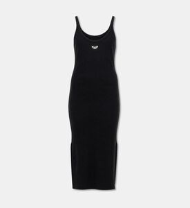 Zadig et Voltaire Astra Fine-ribbed Midi Dress, Packshot View