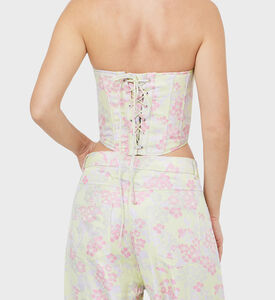 مشد على شكل زهرة الديباج