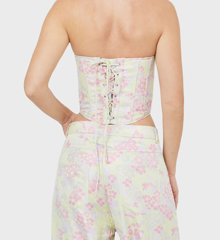 مشد على شكل زهرة الديباج