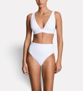 Ralph Lauren High-rise Banded Bikini Bottoms, Model View