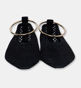 Jil Sander Lazered Suede Pointed-toe Flats, Packshot View