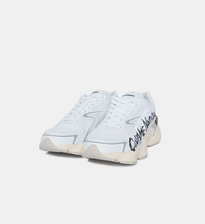 Graffiti-inspired Low-top Sneaker