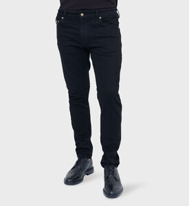 بنطال جينز دندي ضيق من القطن