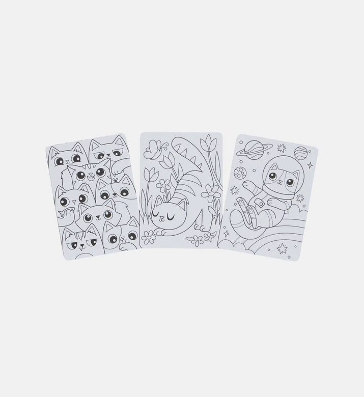 Undercover Art Hidden Pattern Smitten Kittens Coloring Activity