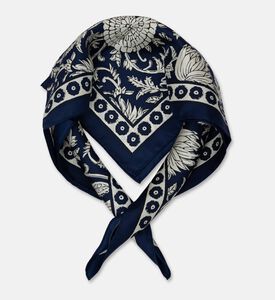 Galeries Lafayette Scarf Ilana, Dark-blue, Packshot View