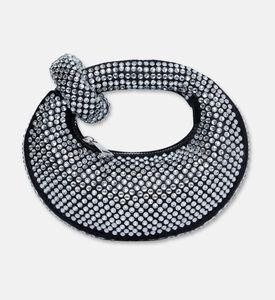 JW PEI Crystal Mini Top Handle Bag, Black, Packshot View