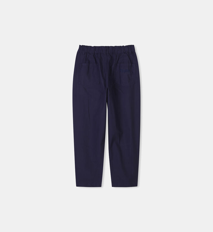 Pleated Design Straight-leg Pants