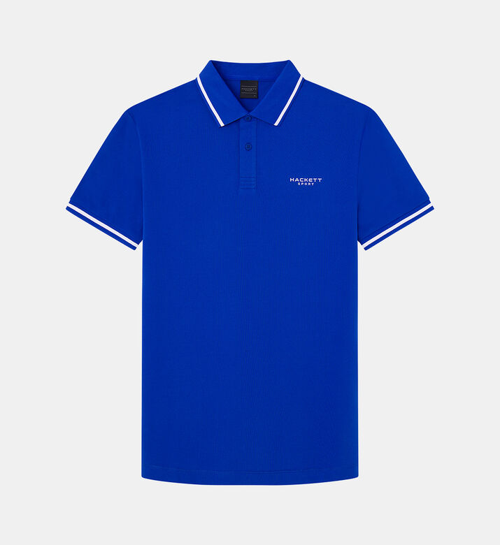 قميص بولو مطرز بشعار مطرز برأس مطرز