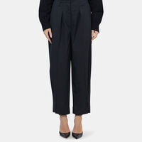 Eva Wool Buttoned Ankles Trousers