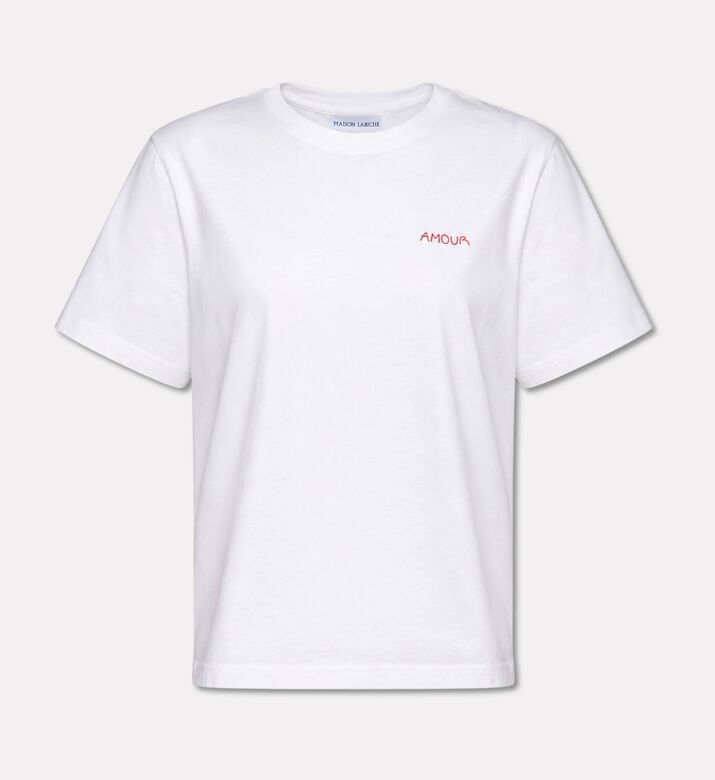 Maison Labiche Embroidered Crewneck T-shirt, Packshot View