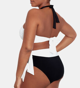 Tie Back Bandeau Bikini Set