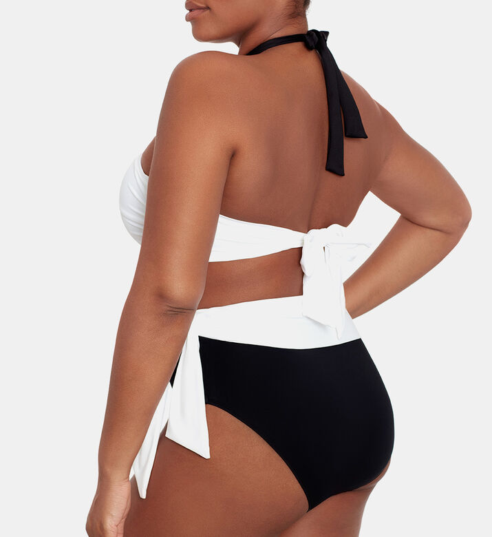 Tie Back Bandeau Bikini Set