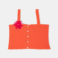 Junior Girl Crochet Tank Top