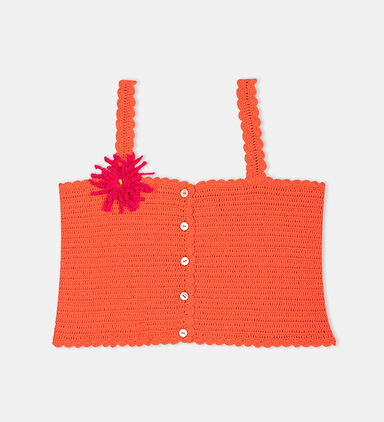 Junior Girl Crochet Tank Top