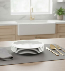 Home Deco and More Graphic Dinner Plate 6-piece Set - 27 Cm, Packshot View