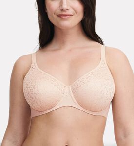 Chantelle Norah Comfort Underwire Bra, Beige, 85, H, Model View