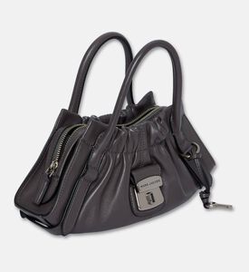 Marc Jacobs Lamb Leather Top Handle Handbag, Aluminum, Packshot View