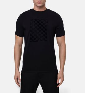 Karl Lagerfeld Jersey Cotton Printed T-shirt, Model View