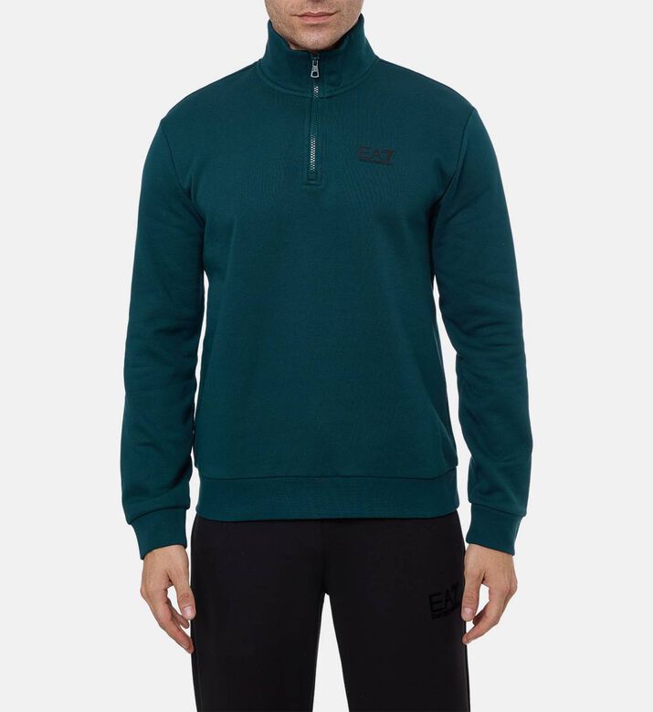 EA7 Sweatsh, Green, Xl, Model View