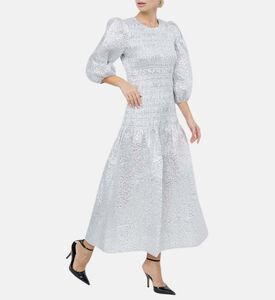 Peau D Ane Smocked Midi Dress Peau D Ane Smocked Midi Dress