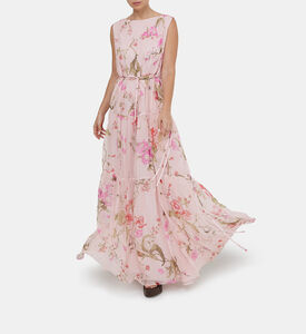 Tie-details Sleeveless Gown