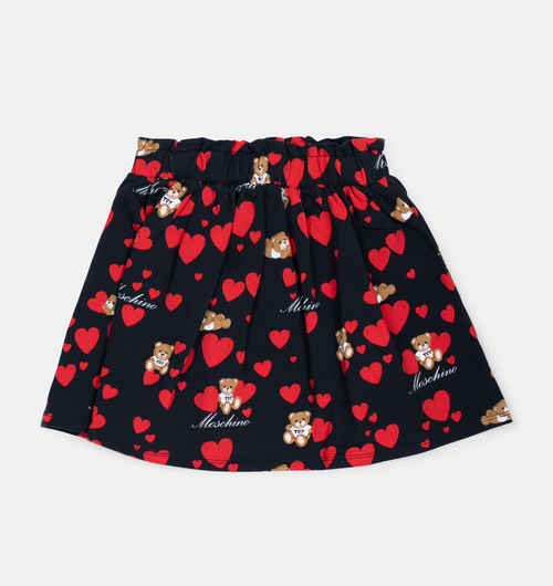 Girl Motif-print Short Skirt