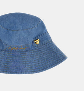 Girl Heart Stud Bucket Hat