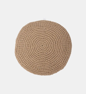 Jalsa Cotton Round Filled And Vaccumed Cushion