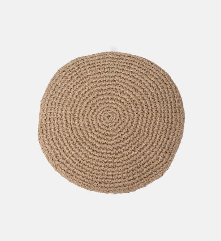 Jalsa Cotton Round Filled And Vaccumed Cushion